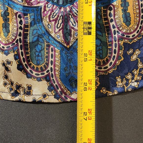 Vintage Size 14 Notations Layering Fall Colors Paisley and Floral Gorgeous - Picture 10 of 12